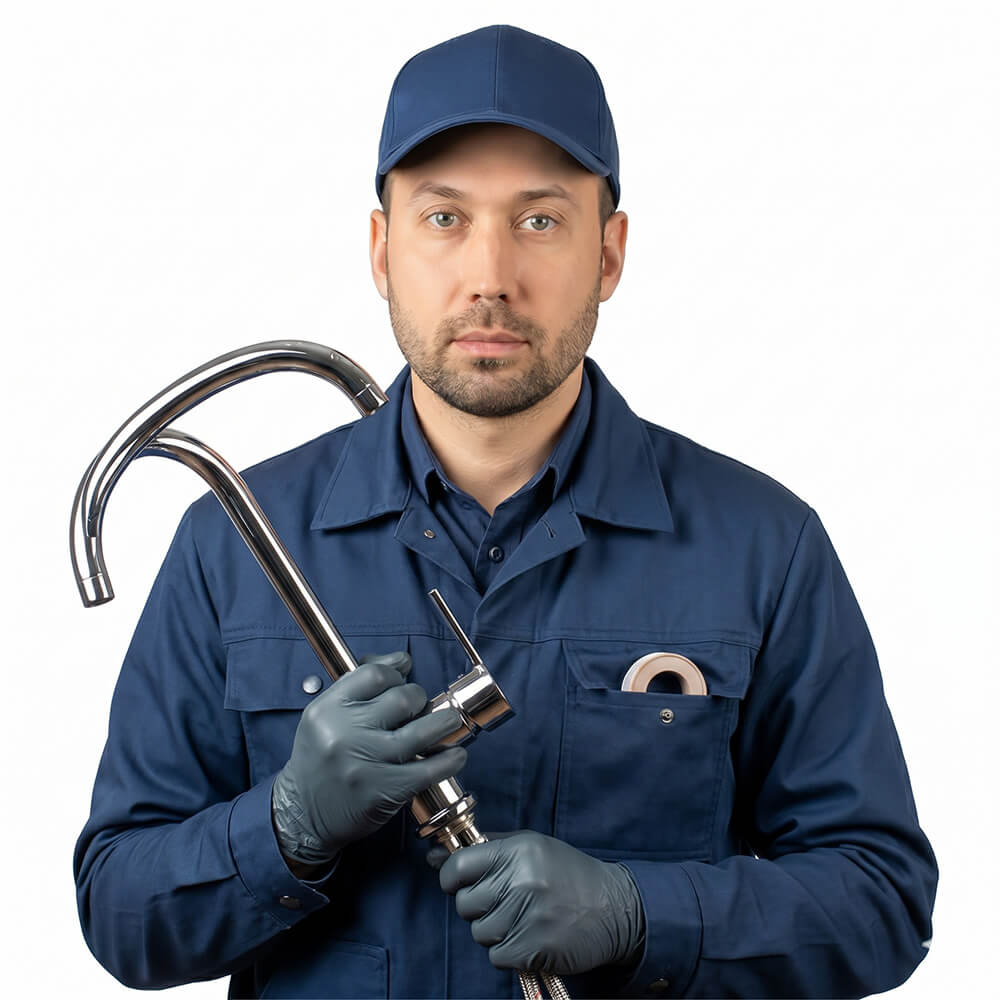 замена смесителей алматы, заменить кран