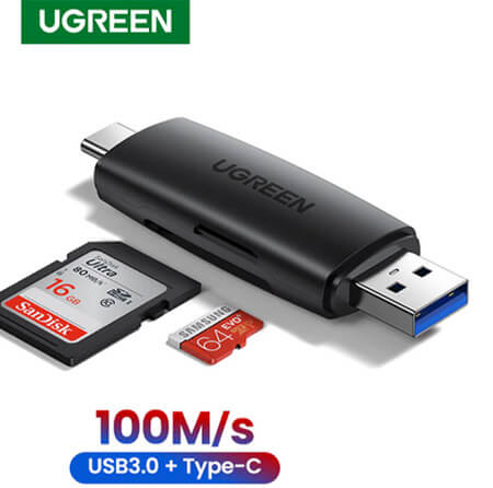 USB, type-c кардридер, USB 3,0, SD, Micro SD, TF адаптер macbook astana