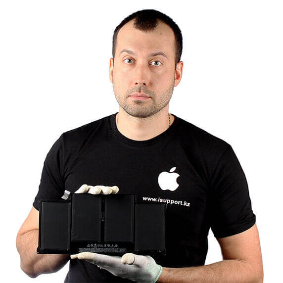 замена батарея macbook астана