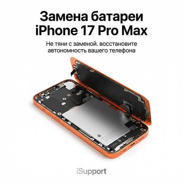 купить аккумулятор iphone 17 pro max