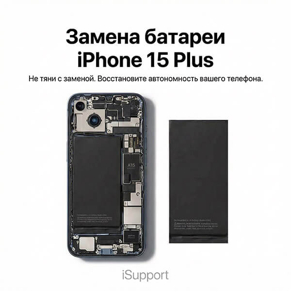 купить аккумулятор iphone 15 plus