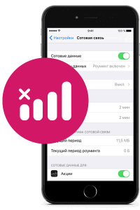 iphone нет сети