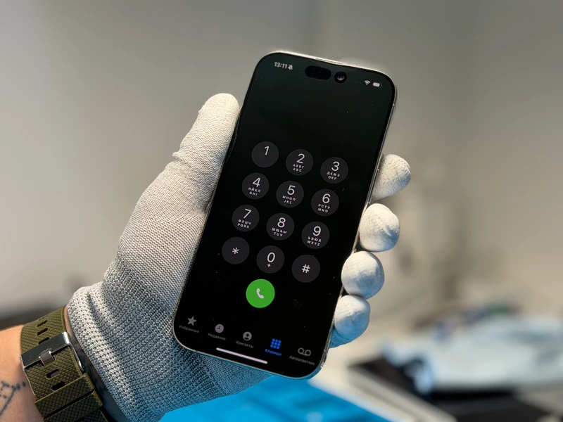 Проверка дисплея iPhone 16 Pro: тест изображения, сенсора, яркости и стабильности работы экрана
