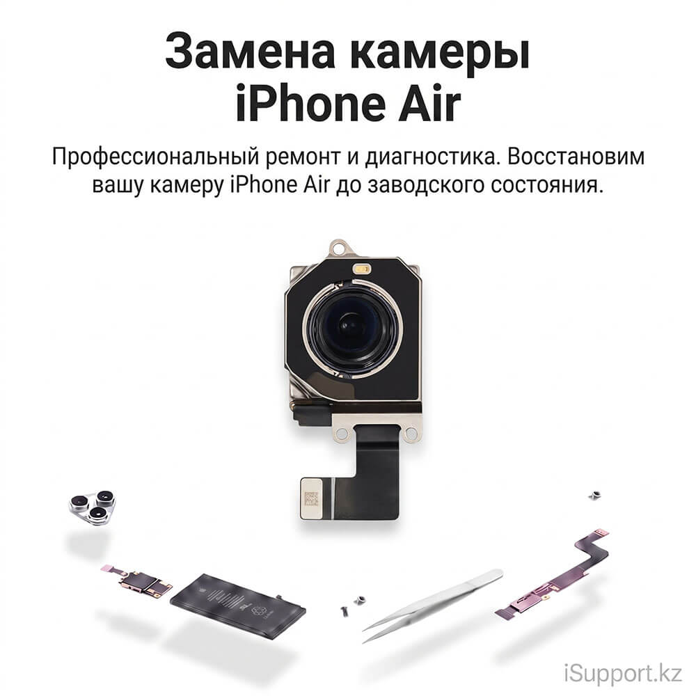 замена камеры iphone air в оригинале