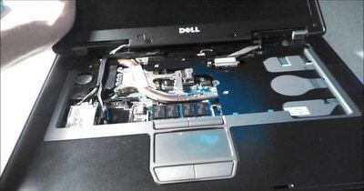 ремонт dell ноутбука клавиатура