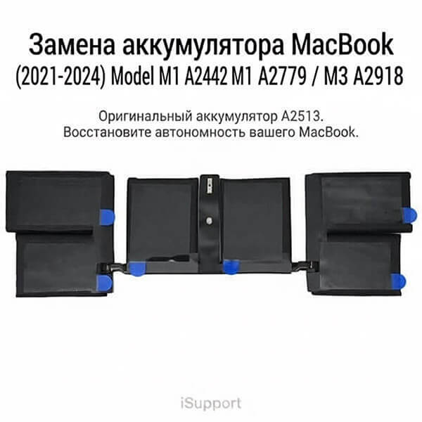 Аккумуляторная батарея Battery A2519 for MacBook Pro 14