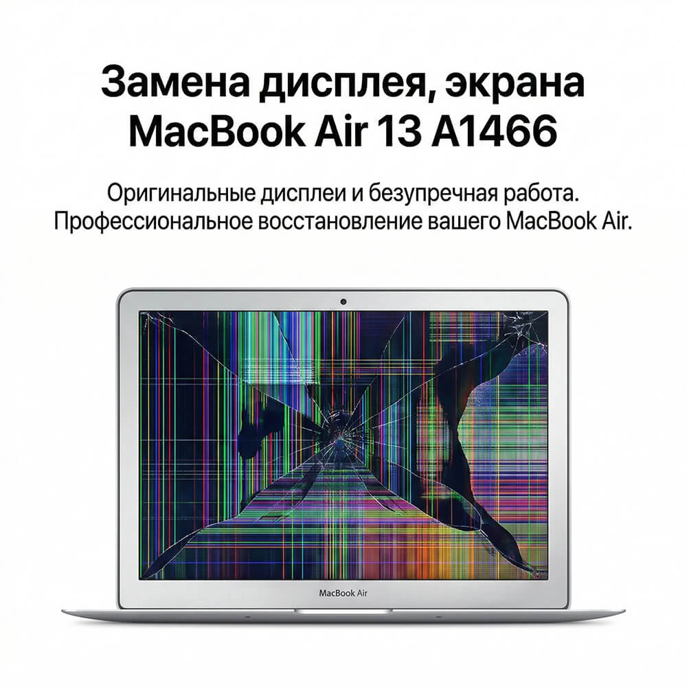 Замена матрицы MacBook air 13 (2012-2017) A1466