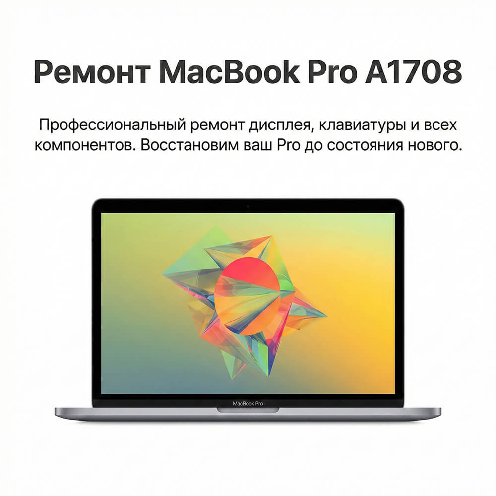 ремонт macbook pro retina a1708