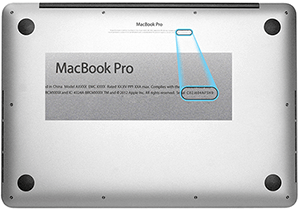  Как узнать модель MacBook
