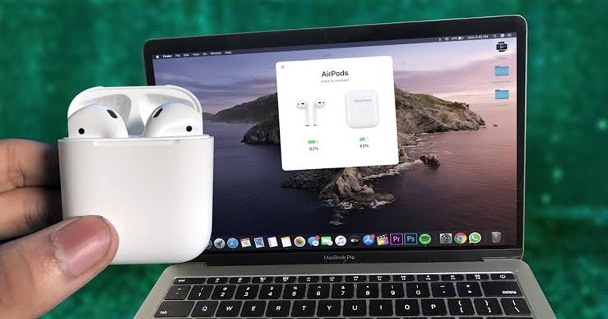 Как подключить AirPods к MacBook