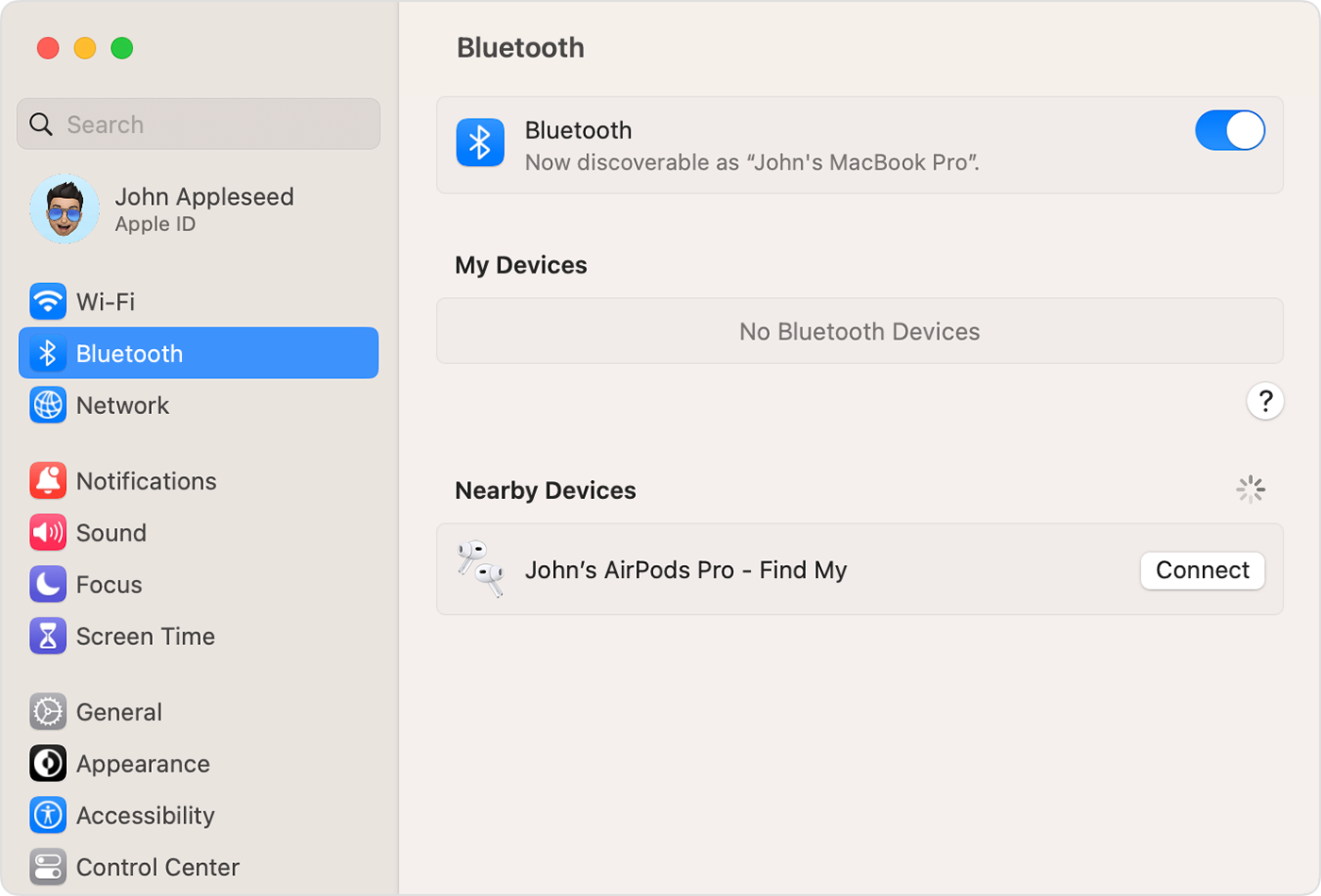 Включение Bluetooth для подключения наушников а macbook