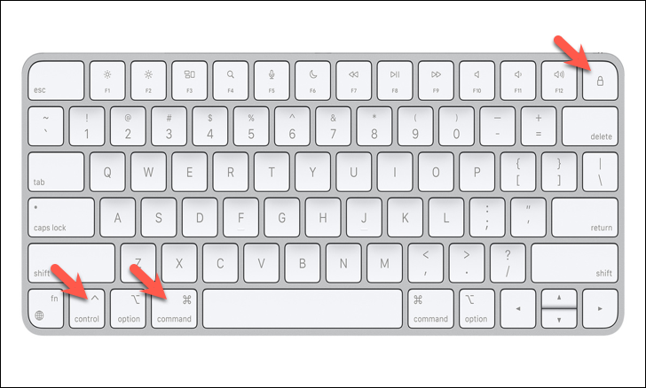 Как перезагрузить Макбук с клавиатуры