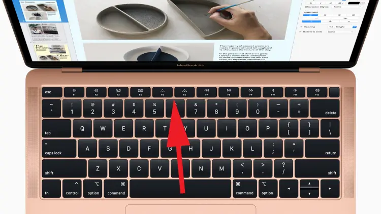 подствета клавиатуры macbook m1