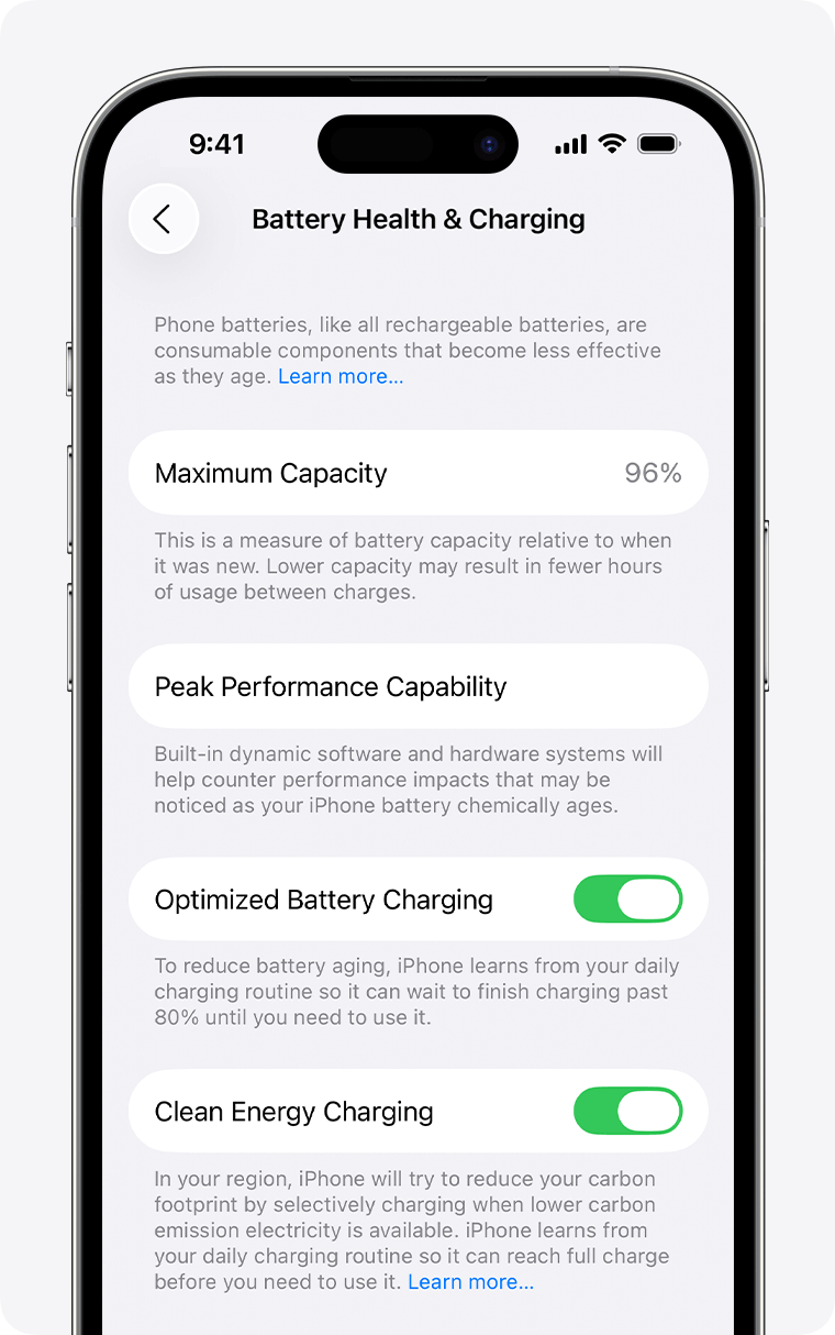Аккумулятор — износ и замена iphone 17 pro
