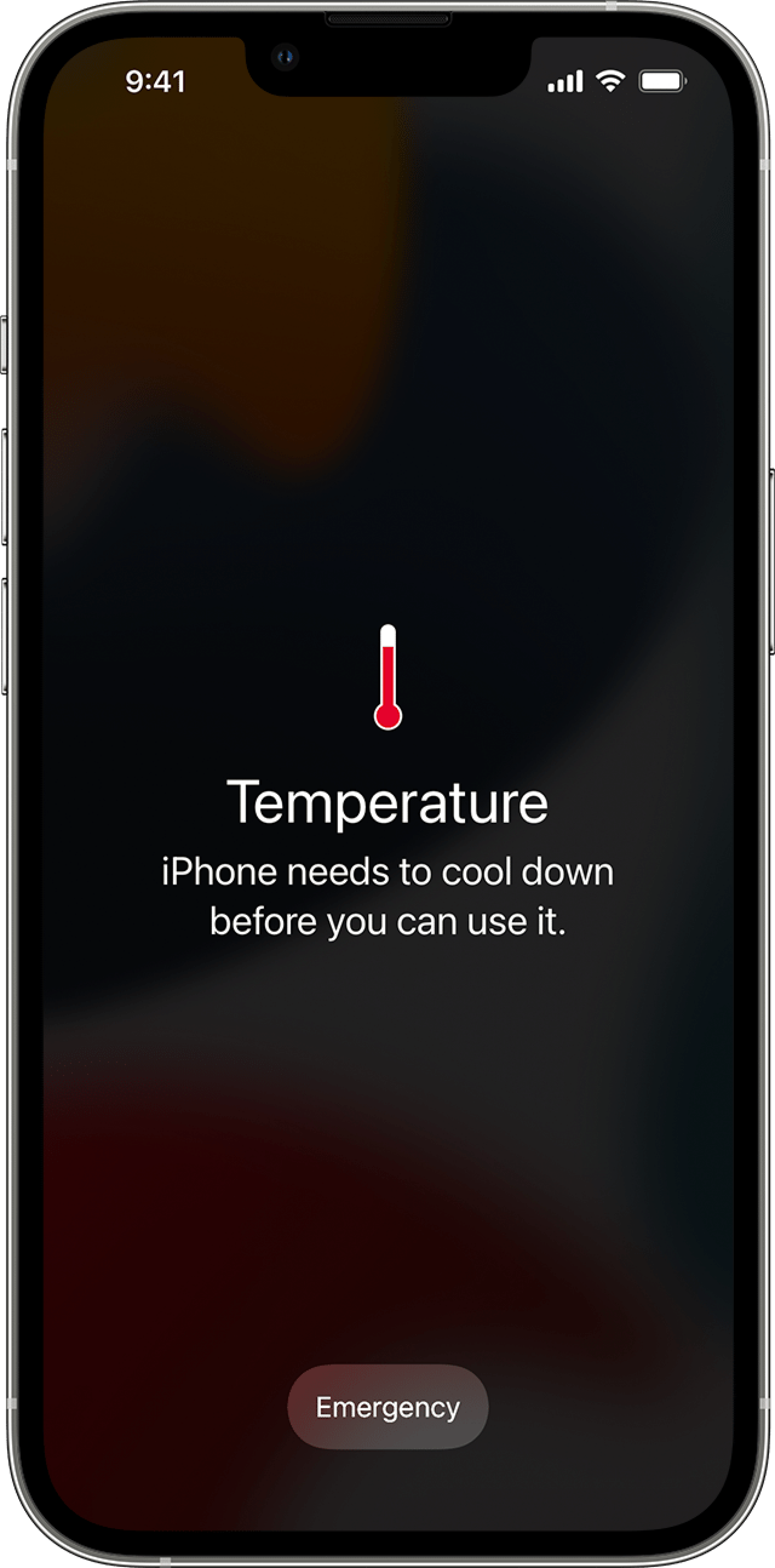 Какая температура слишком высокая для iPhone или iPad